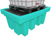 (Clearance) Teal IBC Spill Pallet (With Removable Grid) - BB1