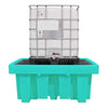 (Clearance) Teal IBC Spill Pallet (With Removable Grid) - BB1