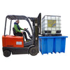 (Clearance) Blue IBC Spill Pallet (With 2 Removable Grids) - BB1S