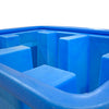 (Clearance) Blue IBC Spill Pallet (With 2 Removable Grids) - BB1S