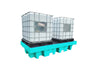 (Clearance) IBC Spill Pallet (For 2 x 1000ltr IBCs (Removable Grid) - BB2