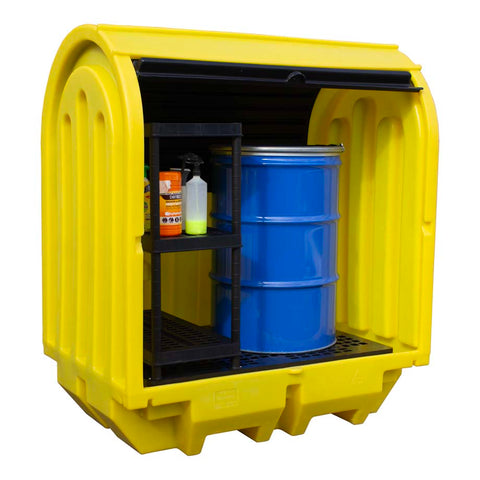 Hard Covered Drum Spill Pallet - BP2HCS