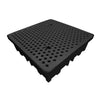 (Clearance) Spill Pallet With 4 way FLT access (For 4 x 205ltr Drums) - BP4FW