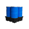 (Clearance) Spill Pallet With 4 way FLT access (For 4 x 205ltr Drums) - BP4FW