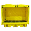 Covered Spill Pallet (For 8 x 205ltr Drums) - BP8C