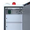 1 Door LithiumVault FirePro® Single-Phase Locker Cabinet with Control Panel & Charging - CH-L1F2PG16C6K