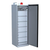 1 Door LithiumVault FirePro® Single-Phase Locker Cabinet with Control Panel & Charging - CH-L1F2PG16C6K