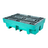 (Clearance) Teal Drum Spill Pallet - BP2