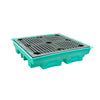 (Clearance) Teal Low Profile Drum Spill Pallet - BP4L