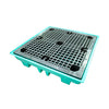 (Clearance) Teal Low Profile Drum Spill Pallet - BP4L