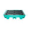 (Clearance) Teal Low Profile Drum Spill Pallet - BP4L