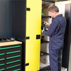 90-Minute Fire-Resistant Battery Charging Cabinet with Software Integration - LOXK2000 ADVANCE PRO